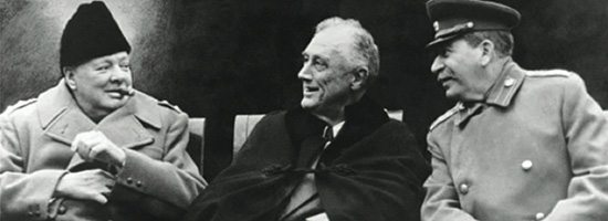 Winston-Churchill,-Franklin-Roosevelt-and-Joseph-Stalin-at-the-Yalta-Conference-in-1945