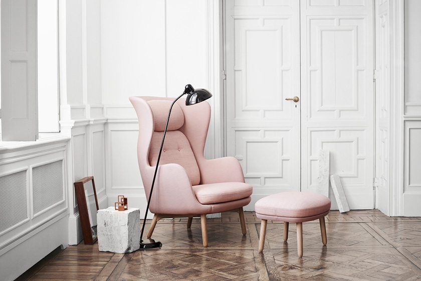 Skandium floor-lamp