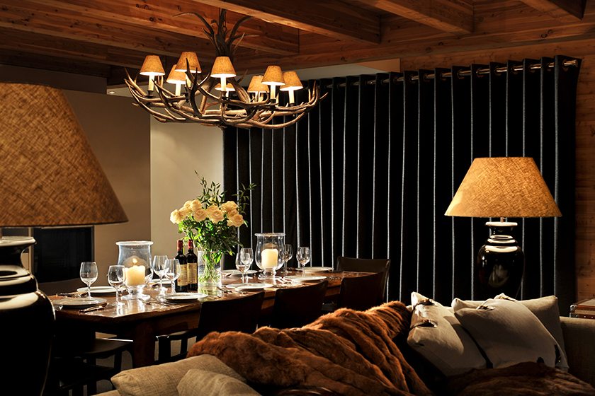 Nicky-Dobree-chalet-dining-room