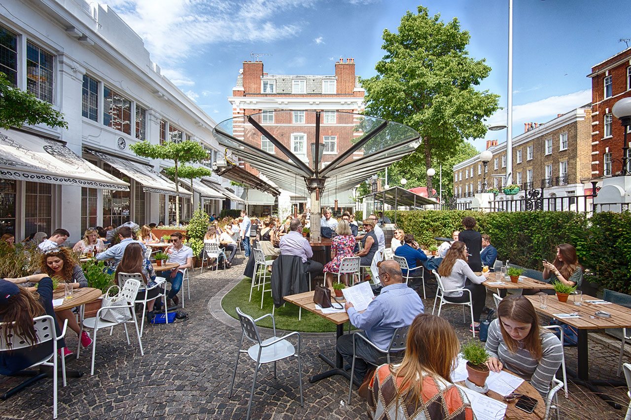 Bluebird Courtyard