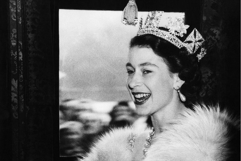 Queen Elizabeth II 1950s Everett REX shutterstock