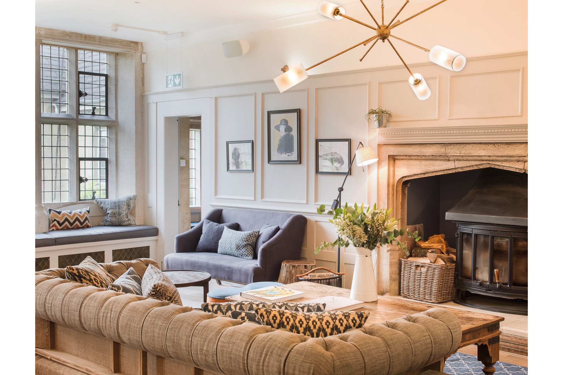 Sitting room at The Painswick