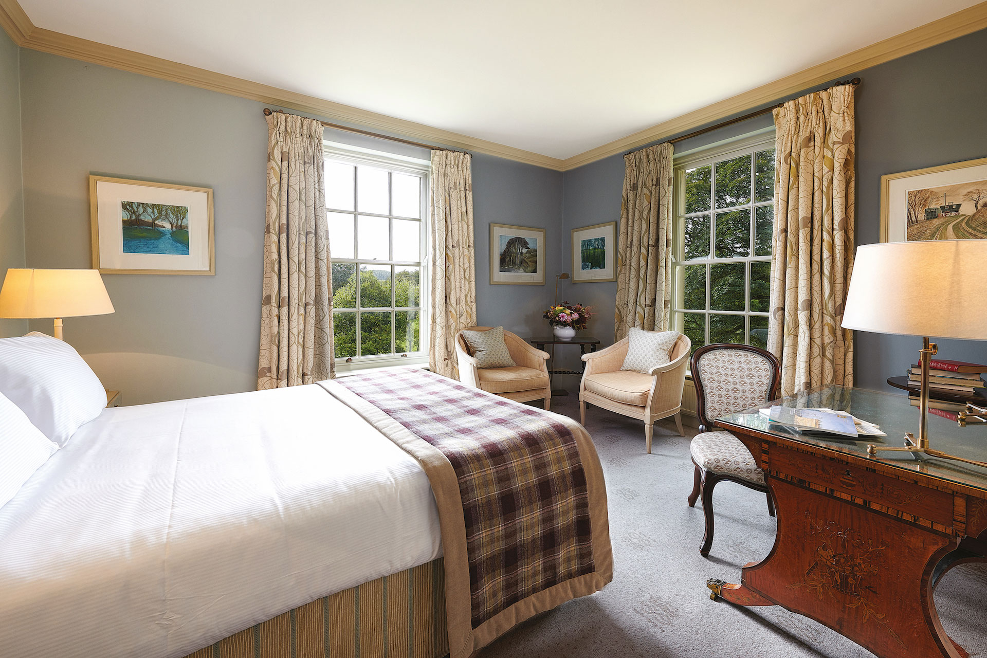 The Cavendish Hotel Baslow bedroom