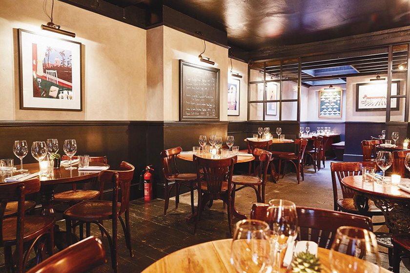 Noble Rot Dining Room