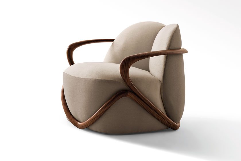 Agnona x Giorgetti chair