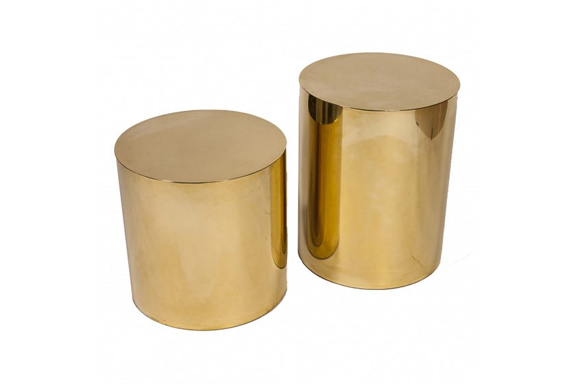 Birgit Brass Side Tables
