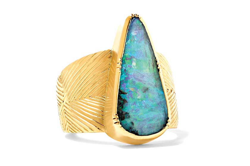 Brooke Gregson eos 18kt gold opal ring £5,205