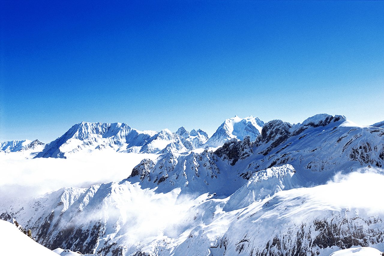 Skiing Landscape