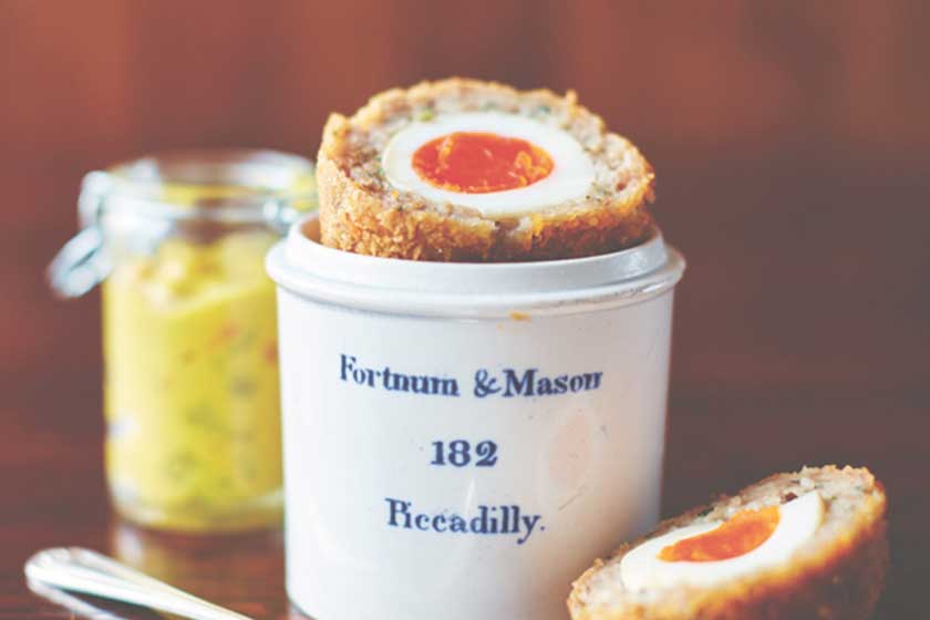 Fortnum & Mason scotch egg