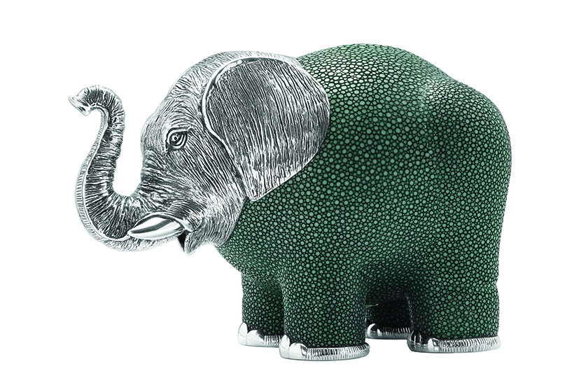 Katherine Pooley Elephant Paperweight