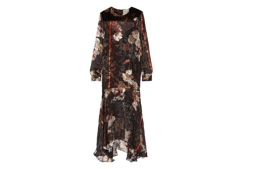 Preen By Thornton Bregazzi Printed Silk Dress