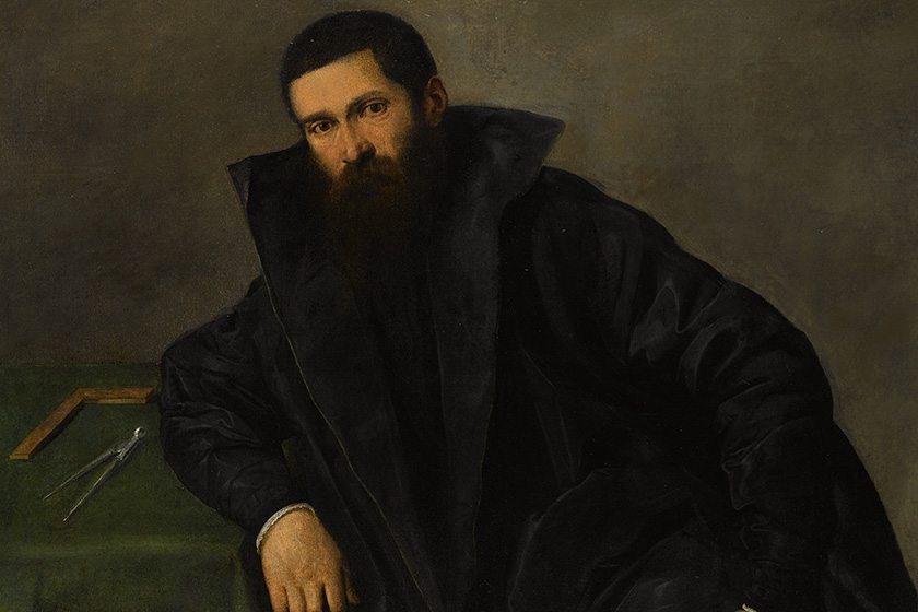 Lorenzo Lotto Portrait of an Architect 1475-1556
