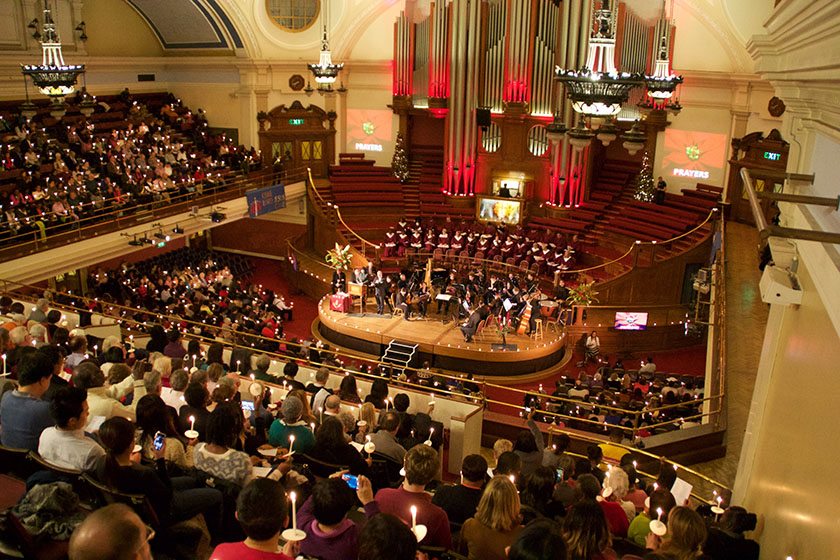 Central Hall Westminster Traditional Carol Service