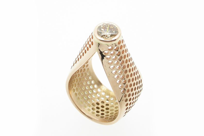 Perforated Droplet Ring GAR131