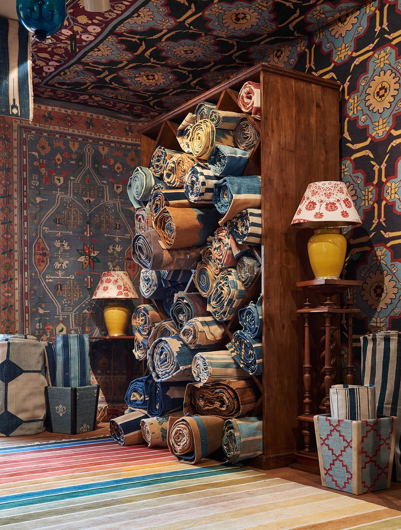 Guinevere dhurrie exhibition
