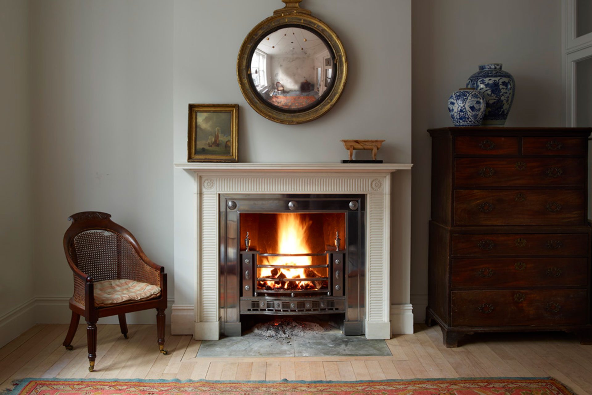 Jamb Fireplace - Interiors inspiration