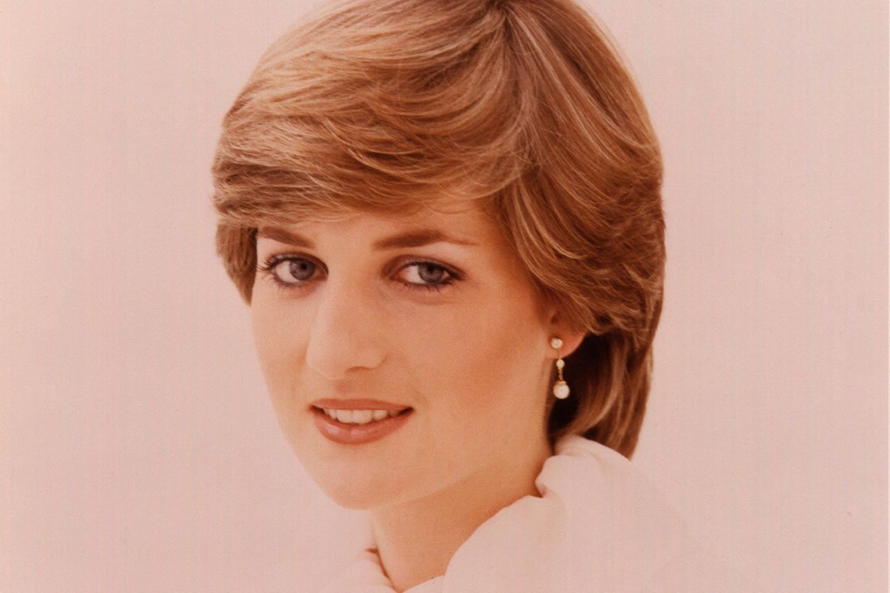 Princess Diana Snowdon engagement portrait