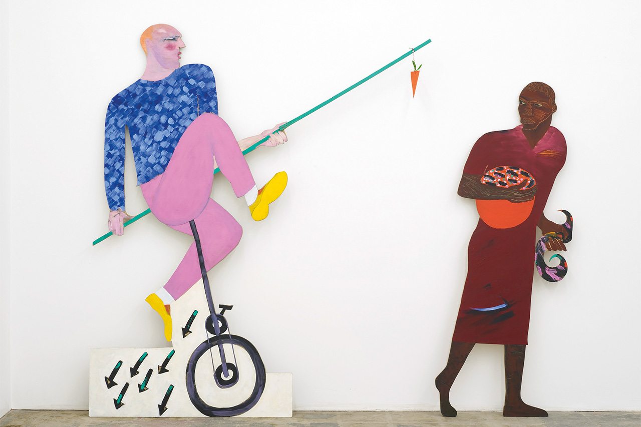 Lubaina Himid Carrot Piece 1985