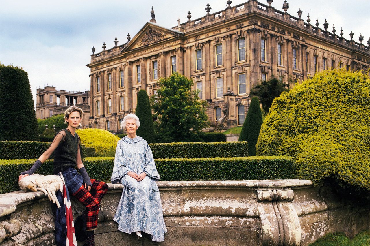 Stella Tennant Deborah Devonshire Chatsworth