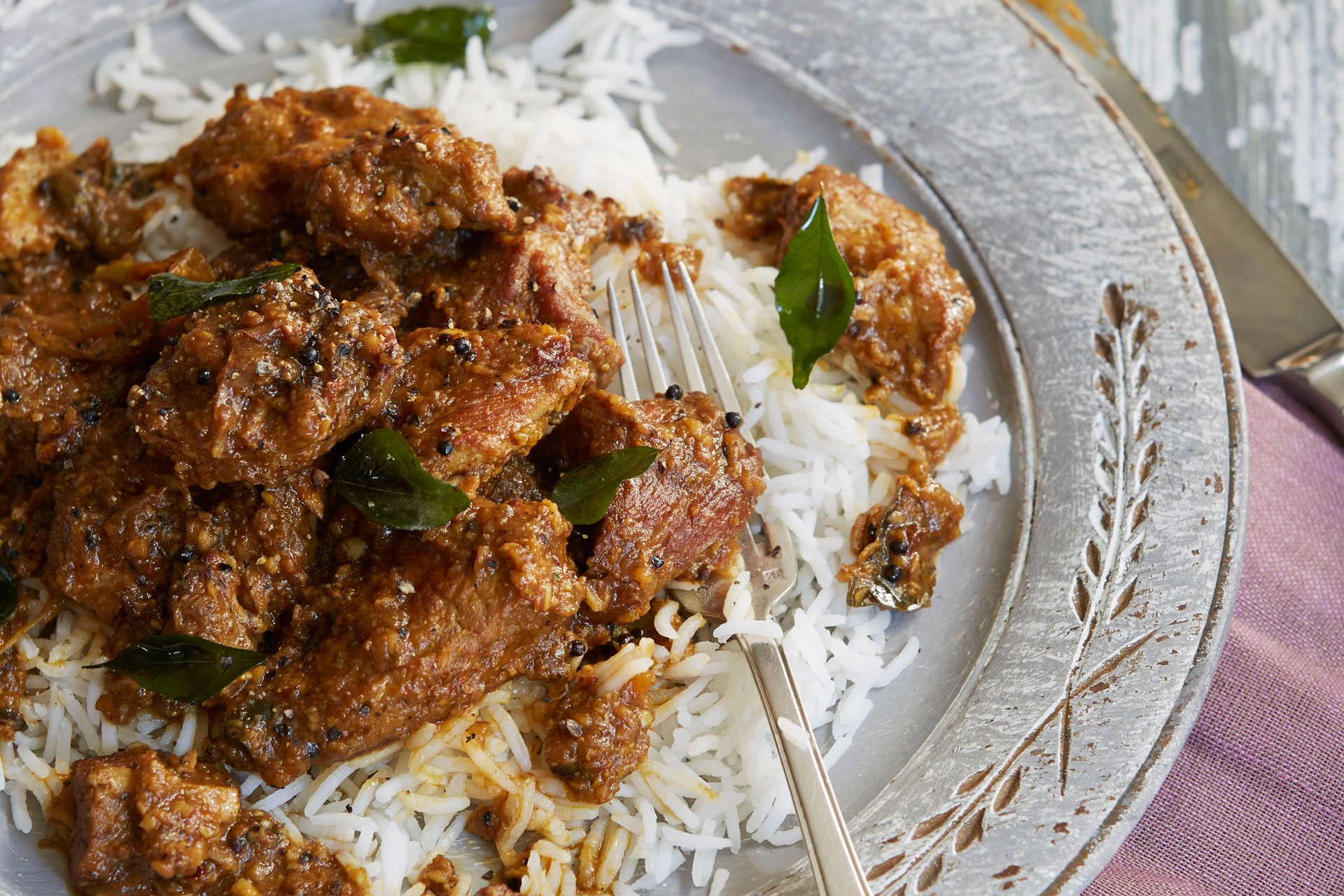 Slow Cooker Roasted Spice Pork Curry Recipe