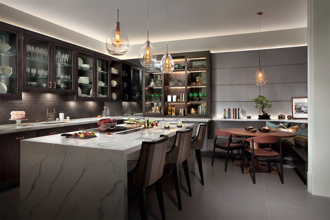 Smallbone Small Spaces Dark Kitchen