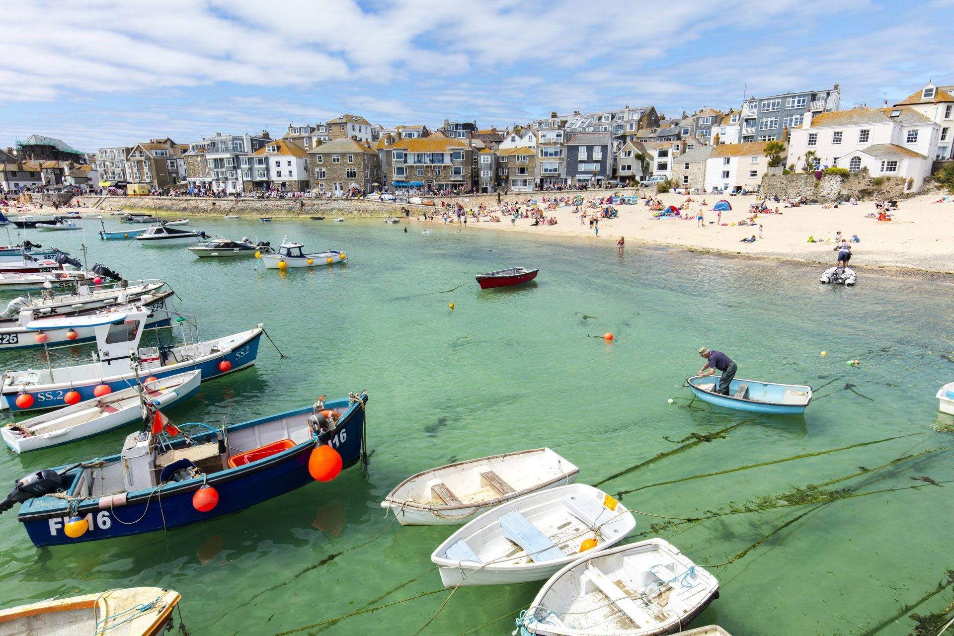 St Ives beach