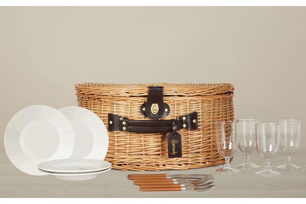 Harrods Four Person Picnic Basket