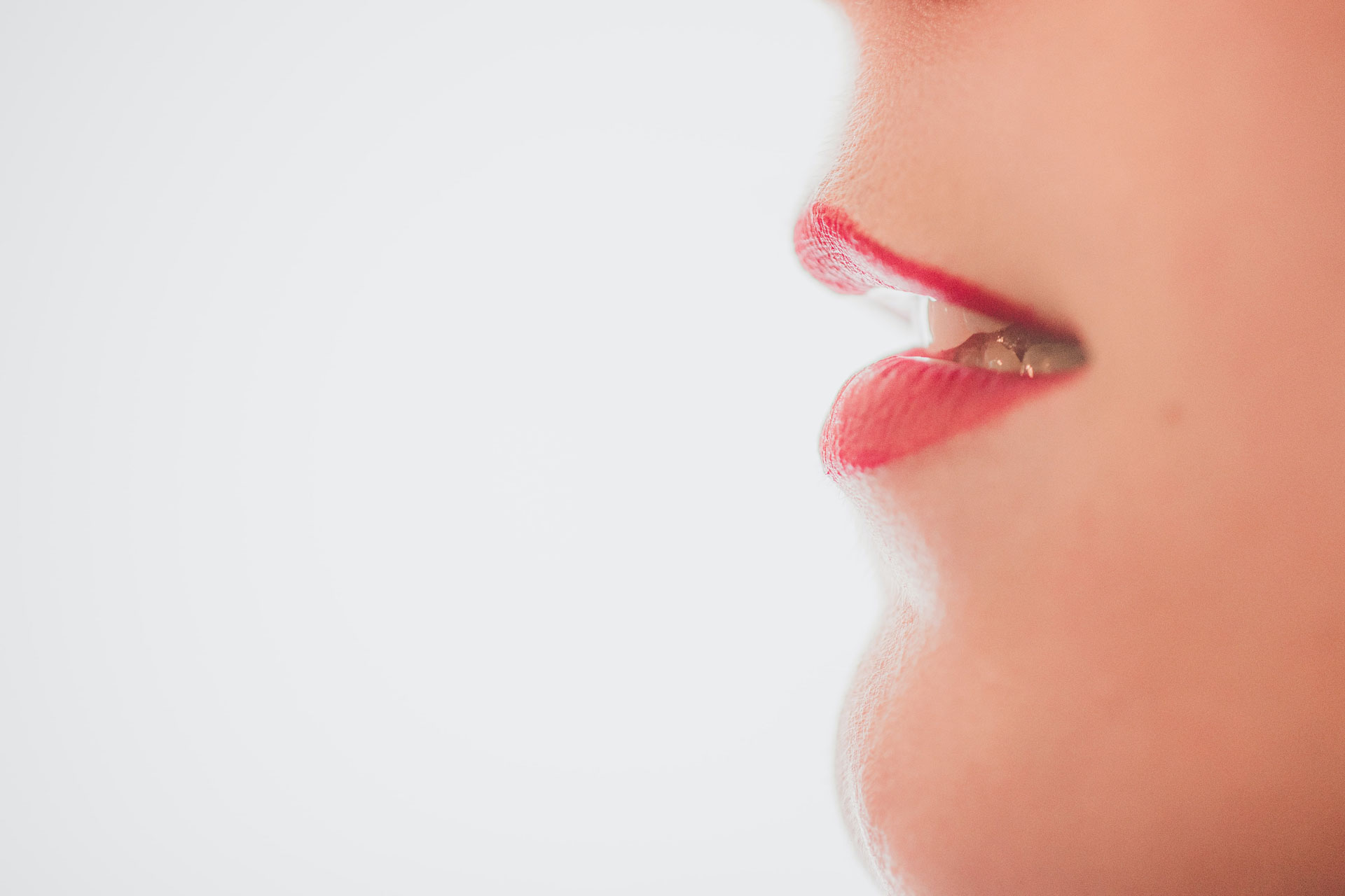 Close up of woman's lip | London botox
