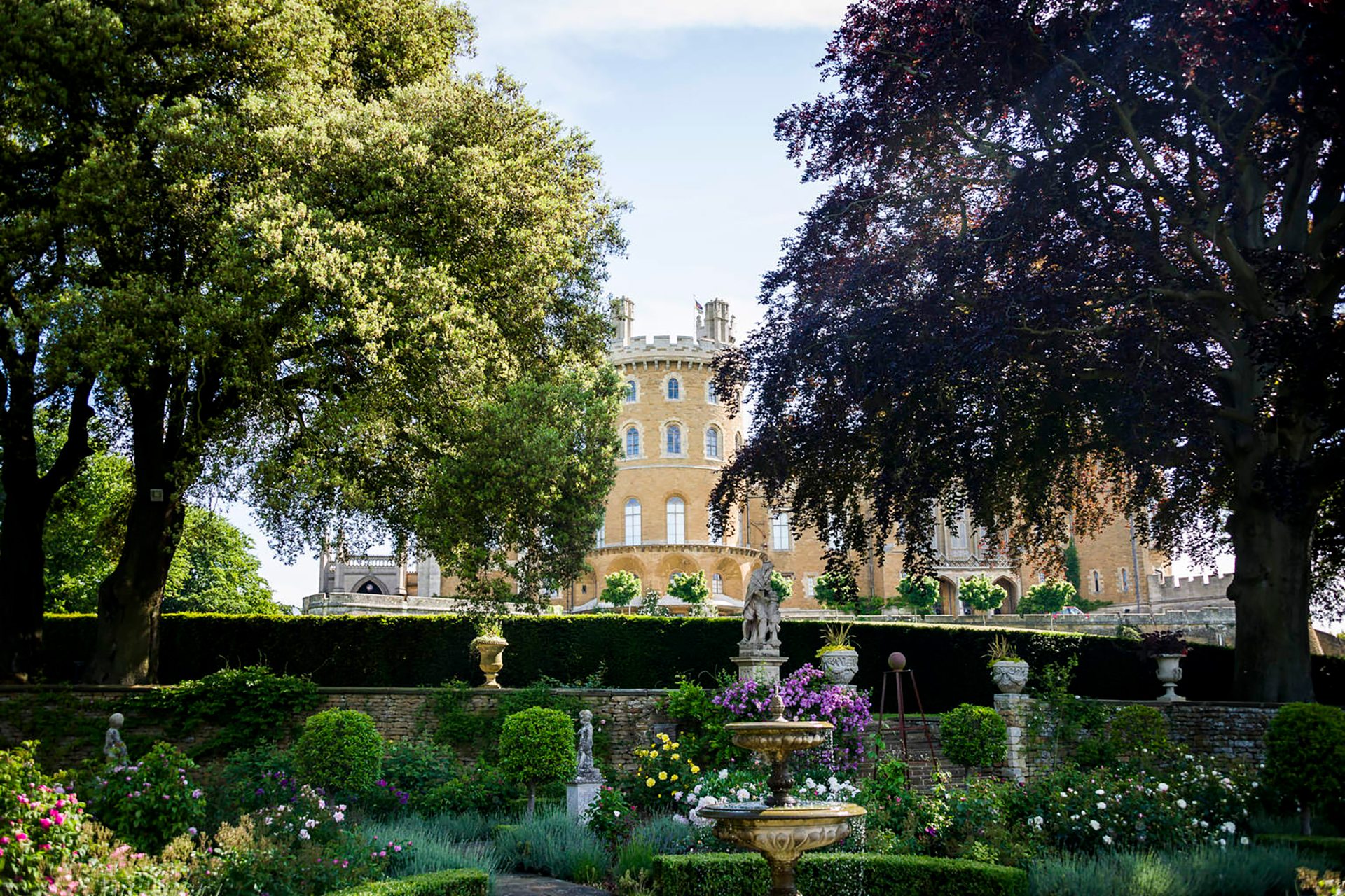 belvoir castle garden