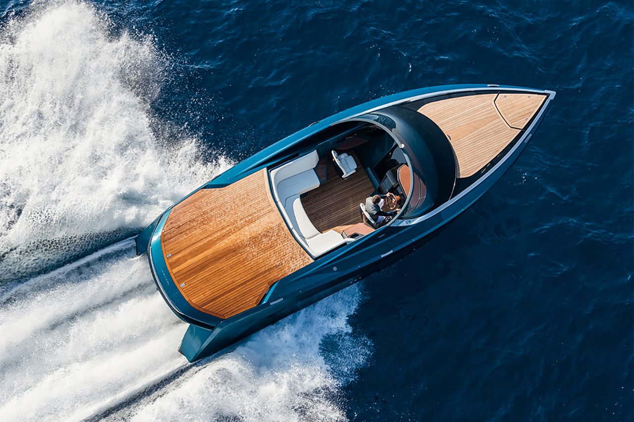 aston martin yacht