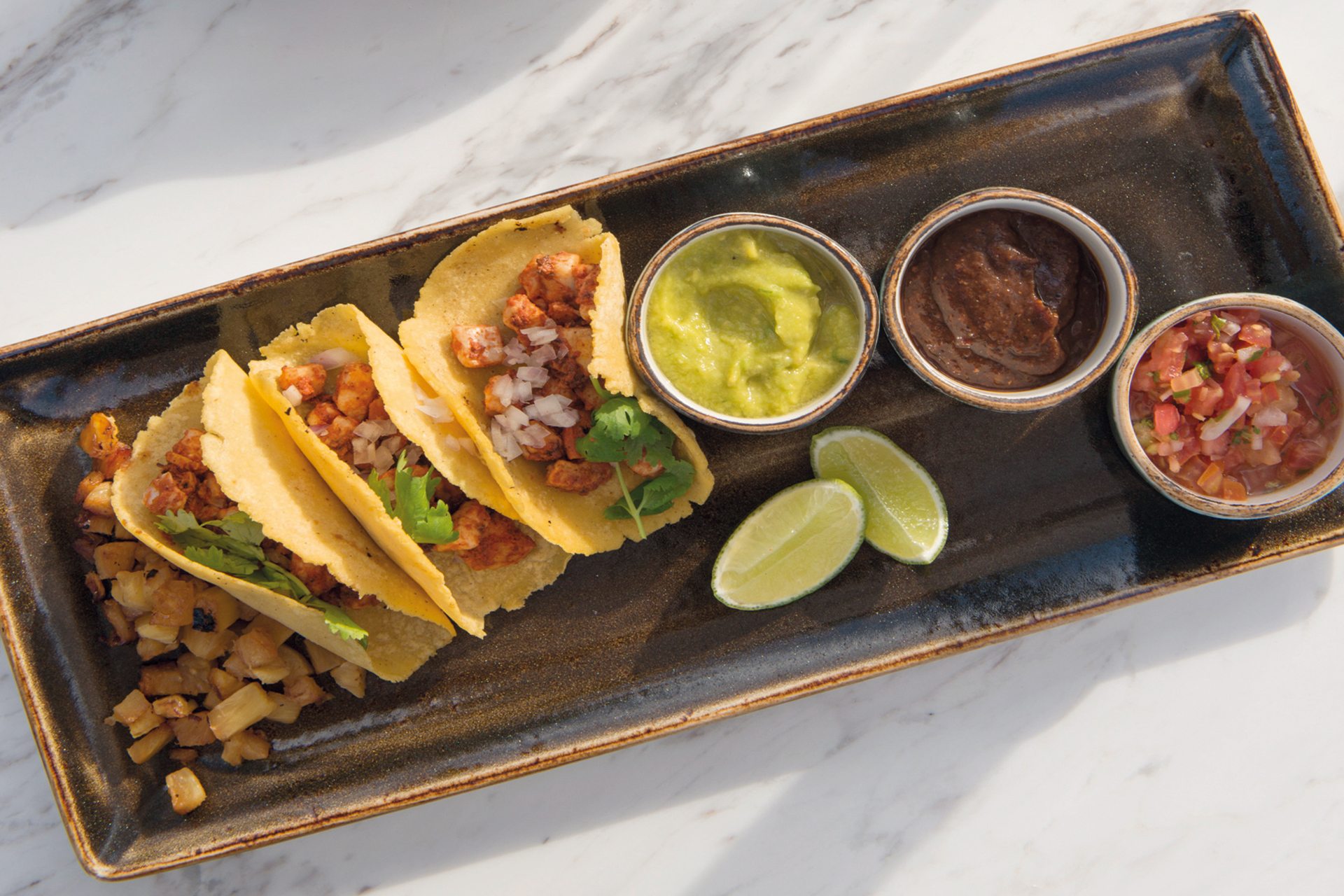 beach club food