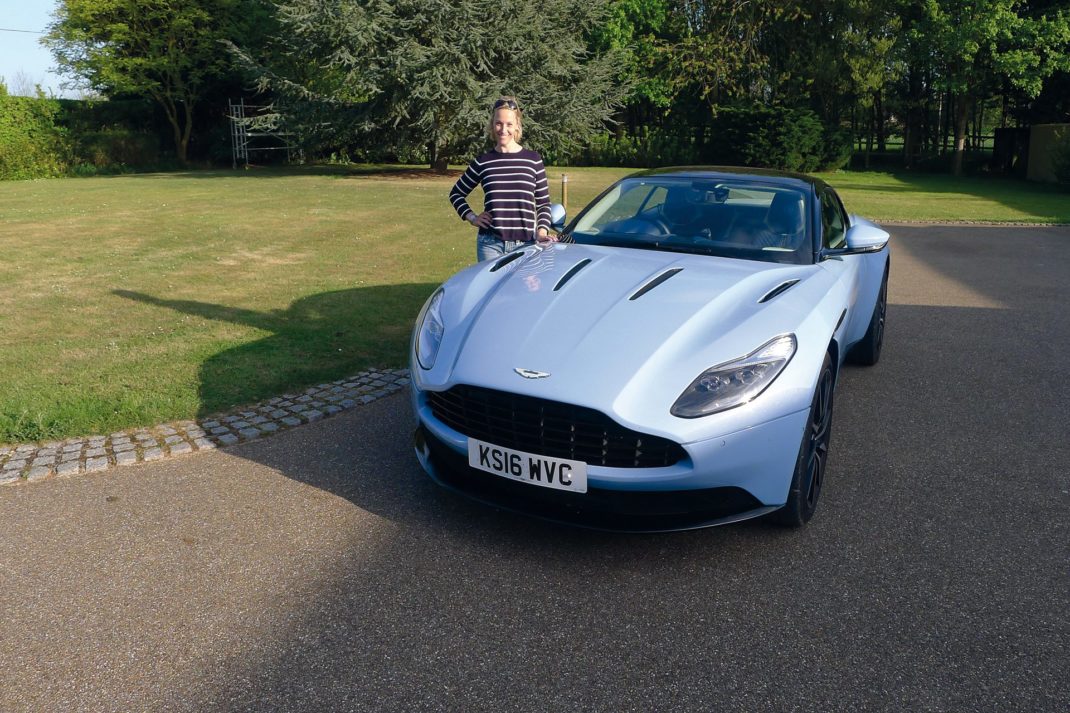 aston martin with vicki