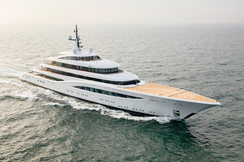 Feadship's 97m Faith