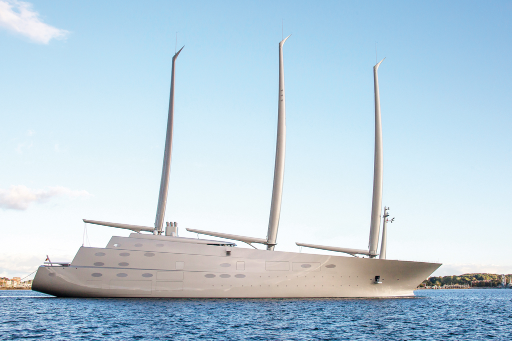 Nobiskrug’s 143m Sailing Yacht 