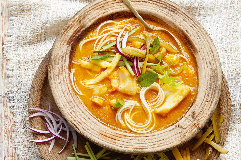 Laksa soup