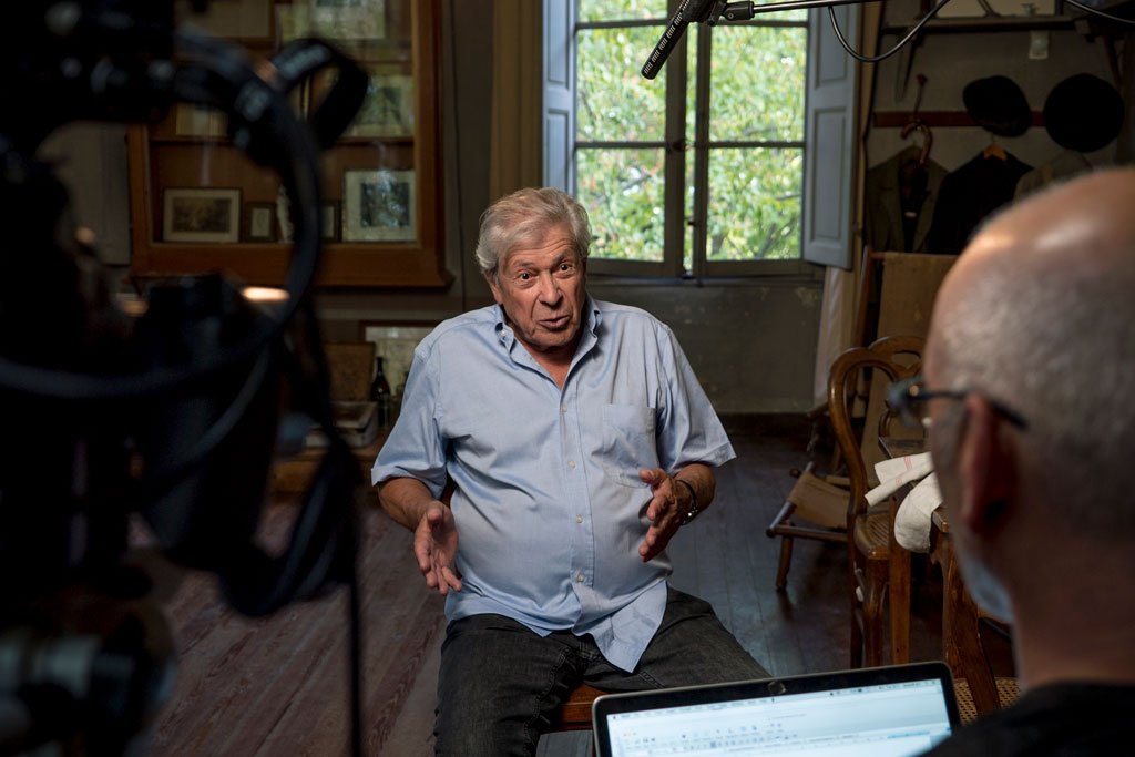 Cézanne: Portraits of . a Life. Interviewing Cézanne's great grandson Philippe Cézanne © EXHIBITION ON SCREEN David Bickerstaff