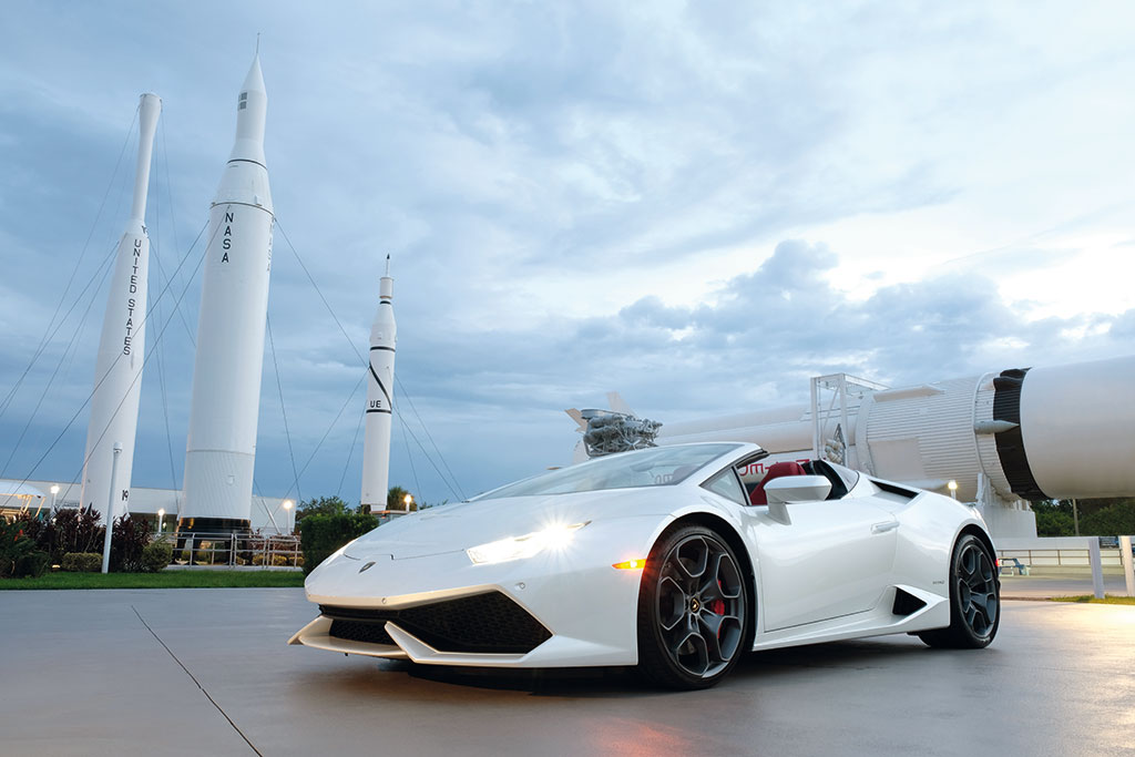 Lamborghini at Kennedy Space Centre