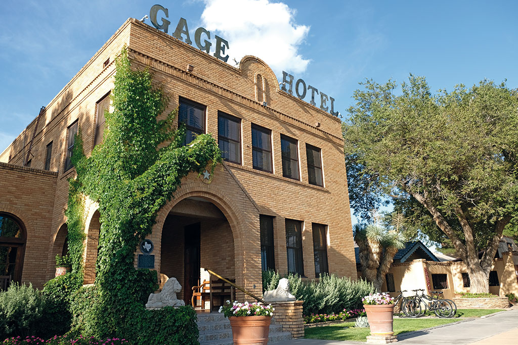 Gage Hotel in Marathon 