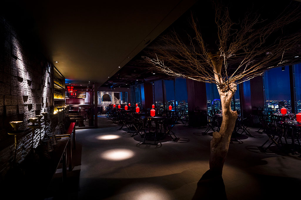 Hutong Shard By Night