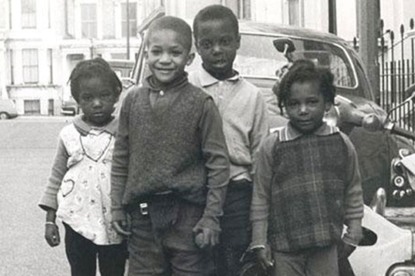 Black children in Notting Hill
