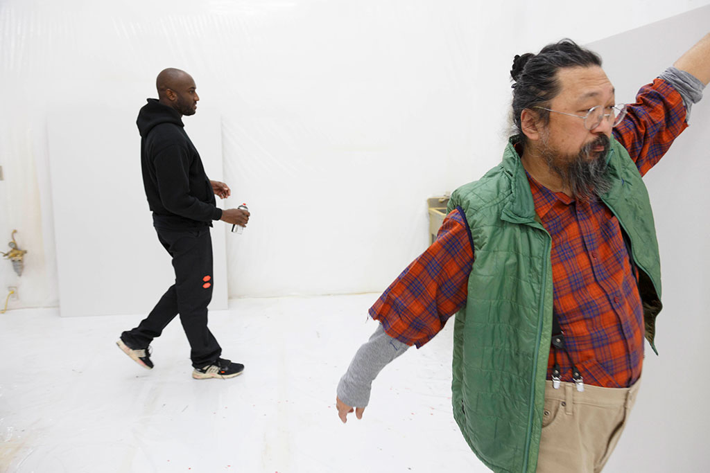 Get Your Fashion Fix at Gagosian's Murakami & Abloh Show