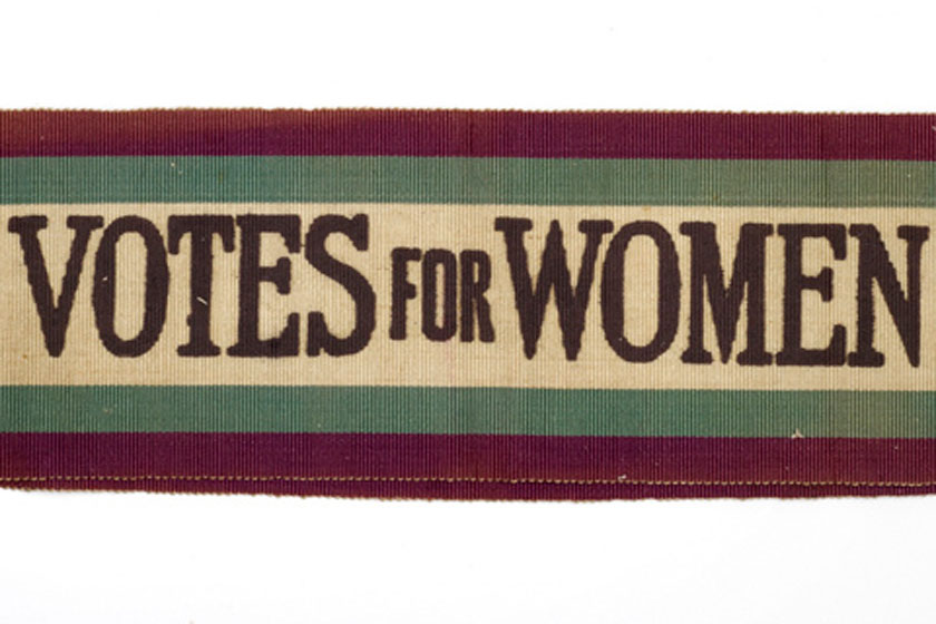 Votes for Women sash