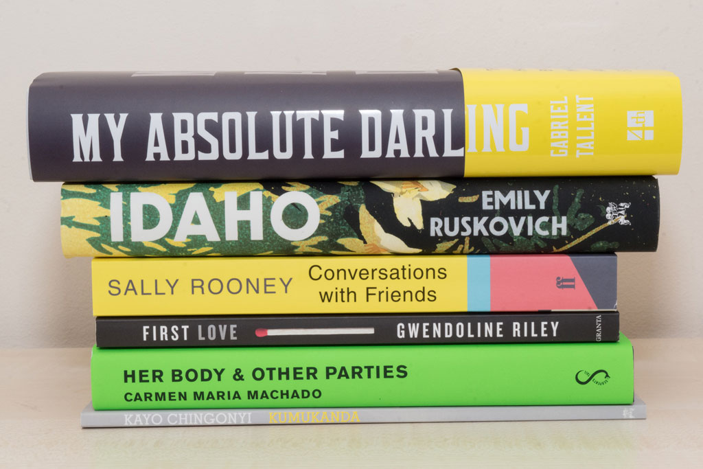 Dylan Thomas shortlist book stack