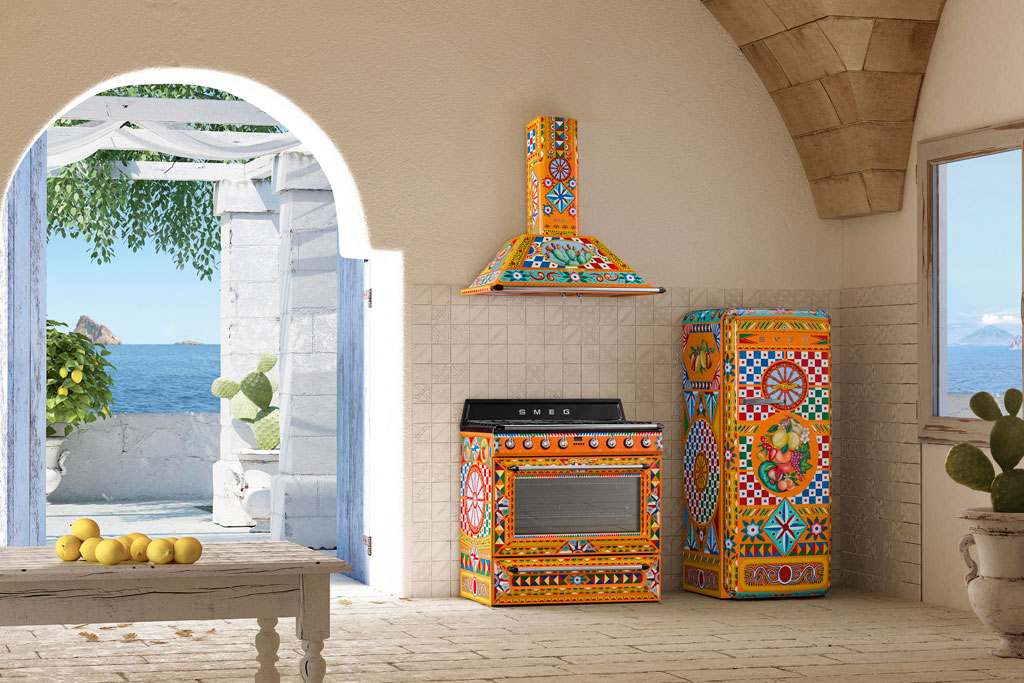 Dolce & Gabbana X Smeg Divina Cucina