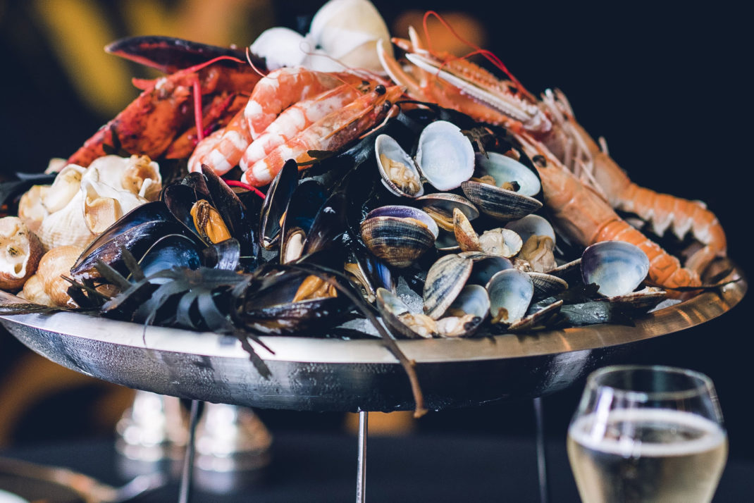 Seafood Platter at Blakes Hotel