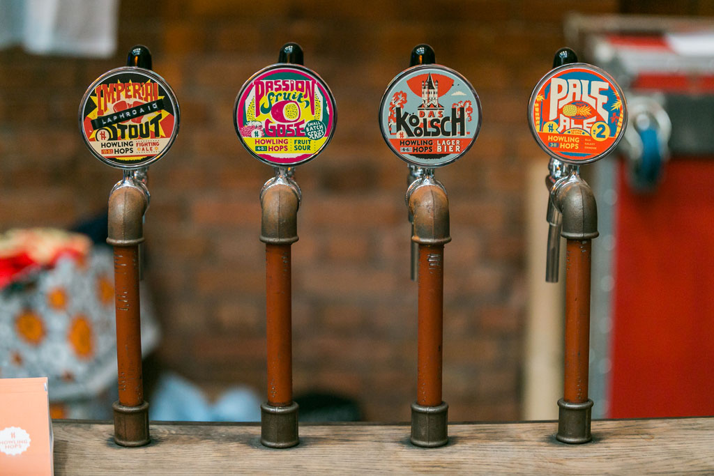 London Craft Beer Festival Howling Hops Beer Taps