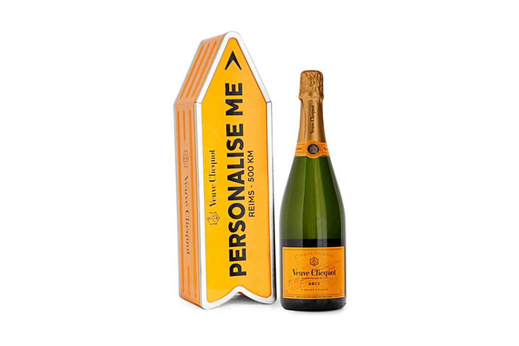 Personalised Veuve Clicquot Tin
