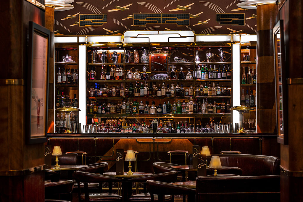 Bar at Bar Americain Brasserie Zedel