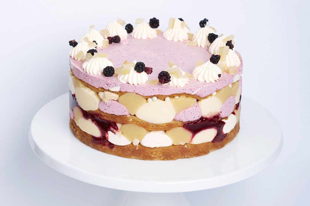 Cutter & Squidge Blueberry and Lemon Cheesecake