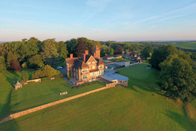 Highbullen Hotel - Chittlehamholt, Devon , aerial view